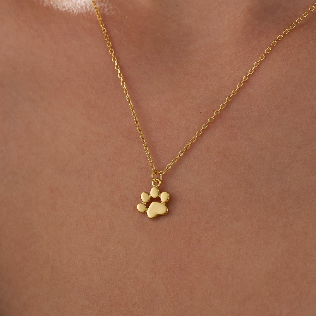 Lisslune | Delicate Paws Necklace for Animal Lovers