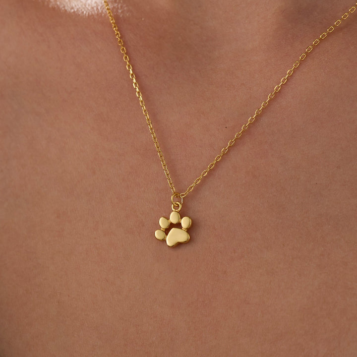 Lisslune | Delicate Paws Necklace for Animal Lovers