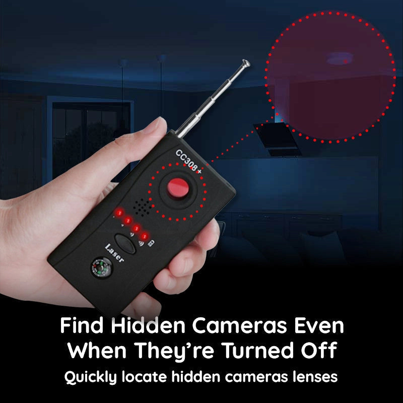 Lisslune | The Best Bug Detector - Hidden Camera and Microphones Detector