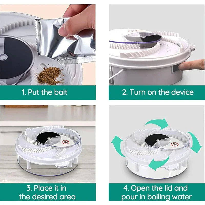 Lisslune | The Worlds Best USB Silent Fly Trap