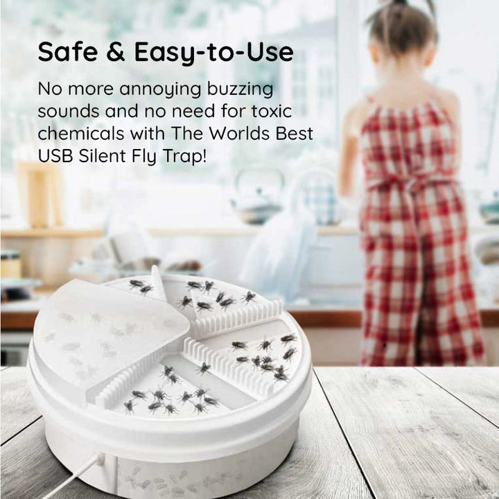 Lisslune | The Worlds Best USB Silent Fly Trap