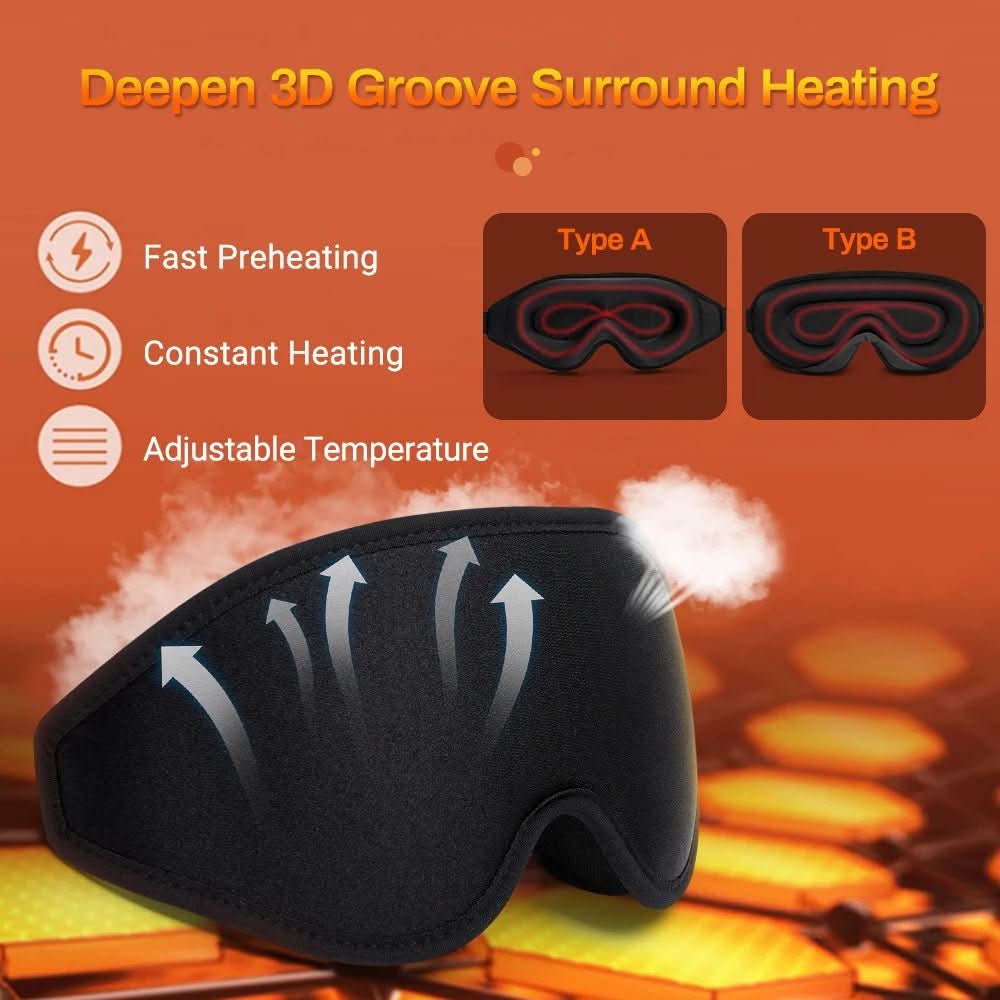 Lisslune | Electric Heating Eye Mask with Far Infrared & Temperature Control