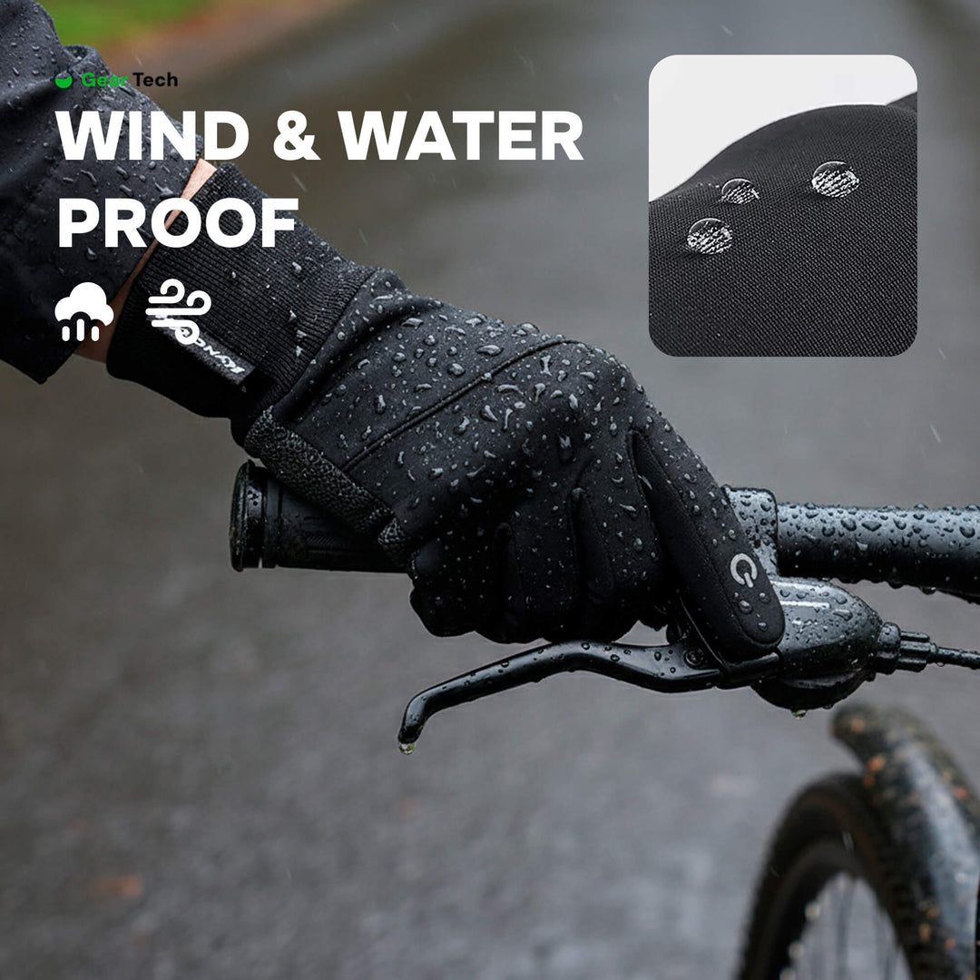Lisslune | Thermal Waterproof Work Gloves – Durable Non-Slip Winter Gloves with Touchscreen for Outdoor Work UK
