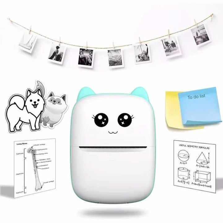 Lisslune | Portable Thermal Label Printer with USB, Bluetooth & Wi-Fi