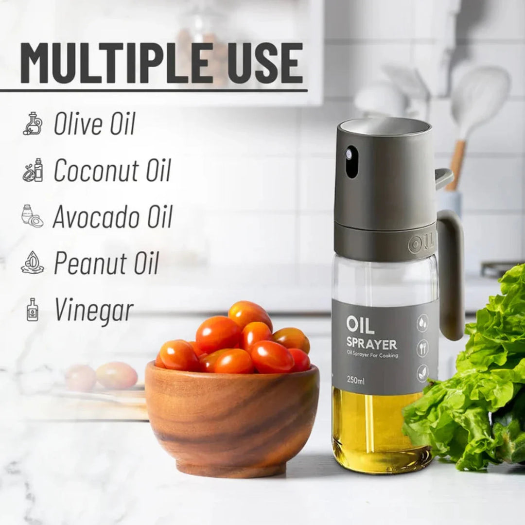 Lisslune | Oil Spray Bottle, Perfect for Controlling Your Oil - Healthier Cooking, Better Living