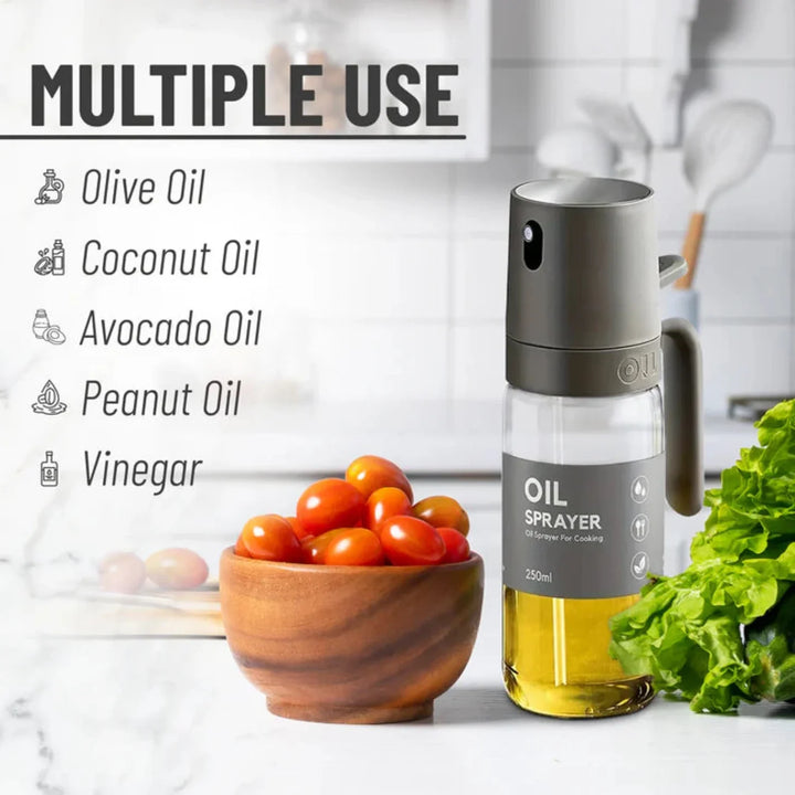Lisslune | Oil Spray Bottle, Perfect for Controlling Your Oil - Healthier Cooking, Better Living