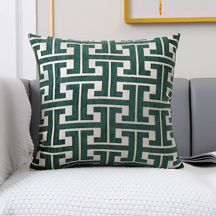 Lisslune | Timeless Maze Pattern Cushion Cover