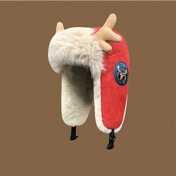 Lisslune | Deer Antler Winter Earflap Hat