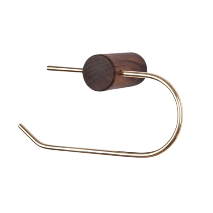 Lisslune | AeroHold - Toilet paper holder made of walnut