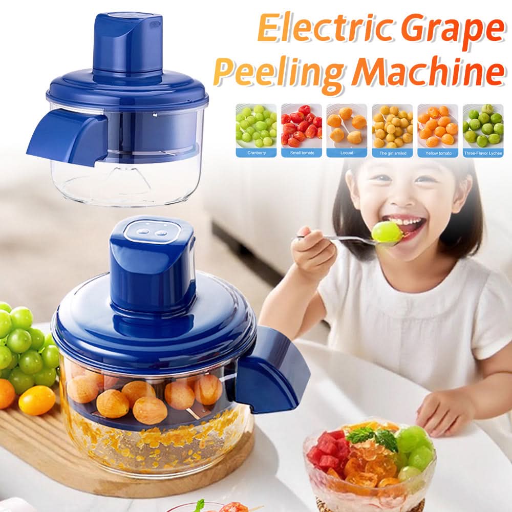 Lisslune | Electric Fruit Peeler for Grapes, Garlic & Cherry Tomatoes