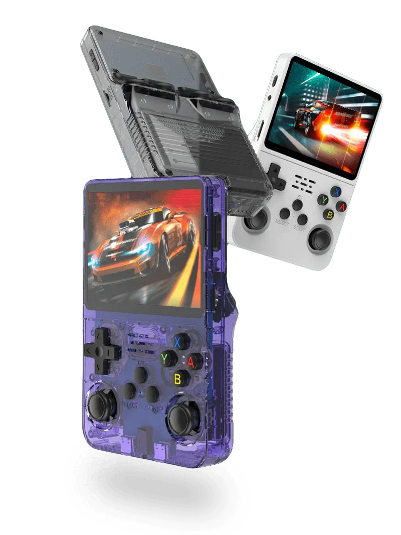 Lisslune | Retro Handheld Gaming Console with 64GB and 20,000 Games