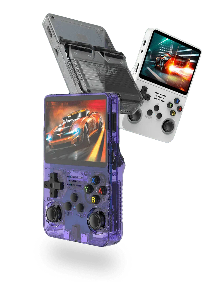 Lisslune | Retro Handheld Gaming Console with 64GB and 20,000 Games