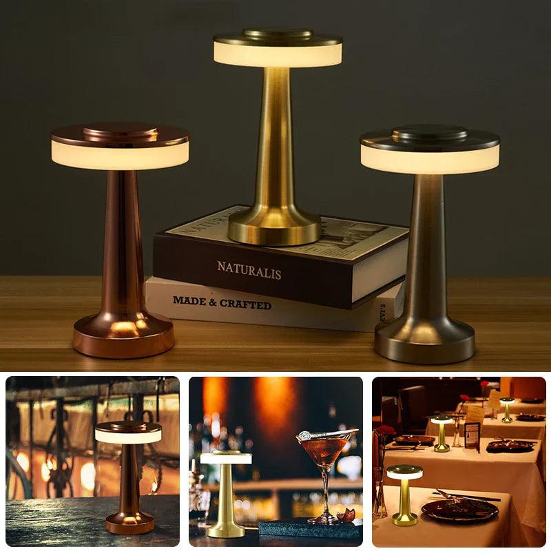 Lisslune | AuraMetal - Nordic-Inspired Table Lamp