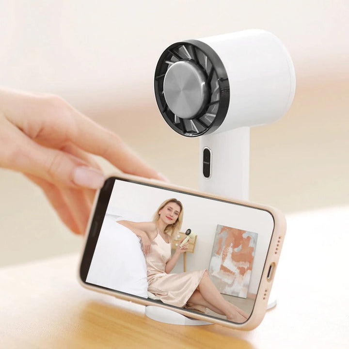 Lisslune | CoolBreeze Mini – Portable Air Conditioner Fan with Rechargeable Battery