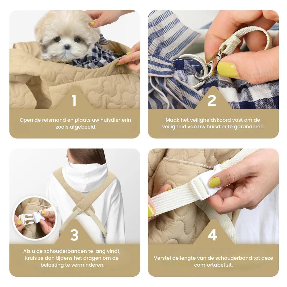 Lisslune | RoverRug XL Dog Carrier – Waterproof, Lightweight and Ergonomic Design