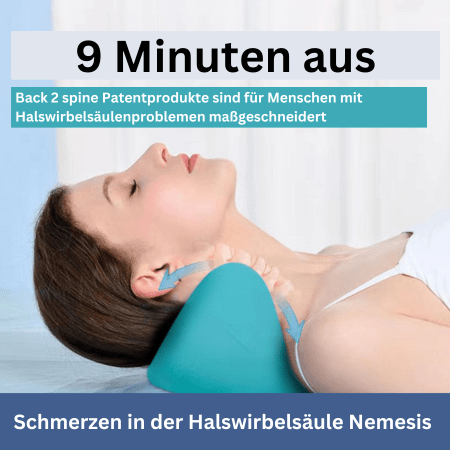 Lisslune | Ergonomic Neck Massage Pillow for Relaxed Posture