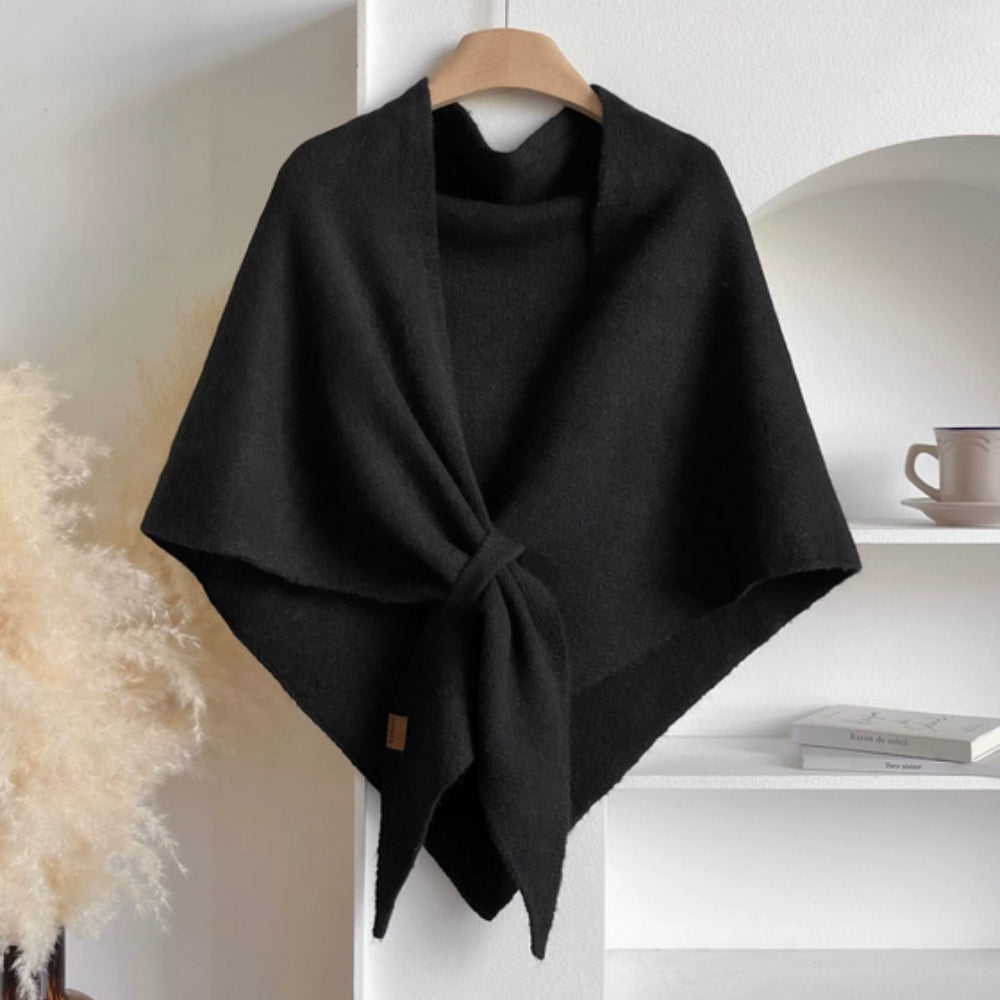 Lisslune | Triangle Soft Poncho Shawl Cape