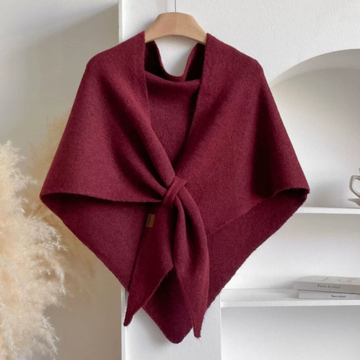 Lisslune | Triangle Soft Poncho Shawl Cape