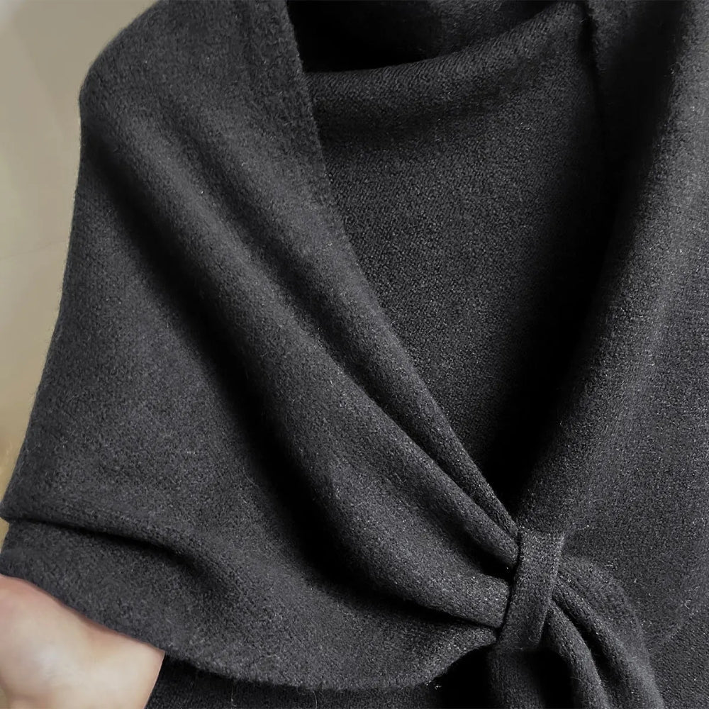 Lisslune | Triangle Soft Poncho Shawl Cape