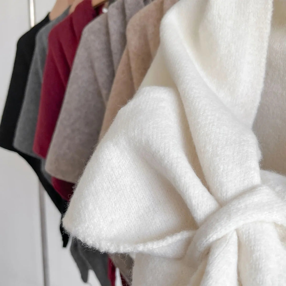 Lisslune | Triangle Soft Poncho Shawl Cape