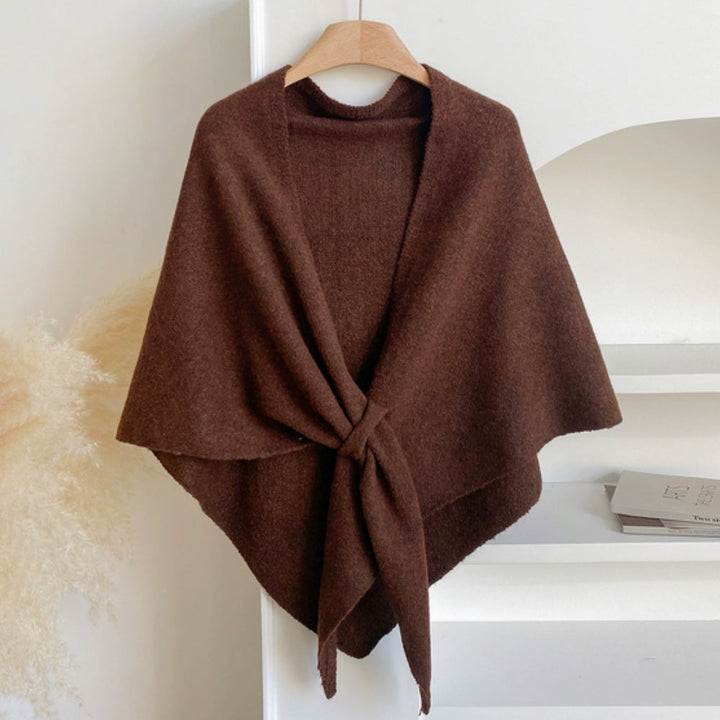 Lisslune | Triangle Soft Poncho Shawl Cape