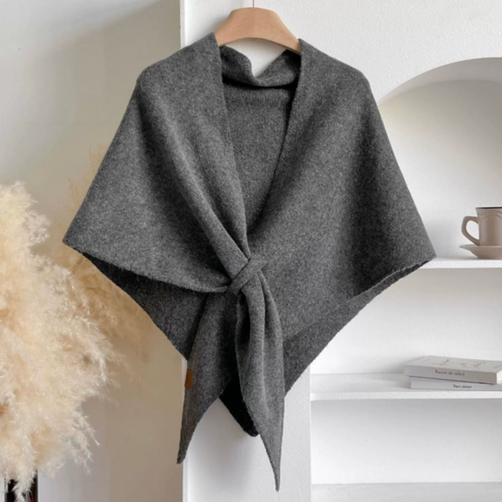 Lisslune | Triangle Soft Poncho Shawl Cape