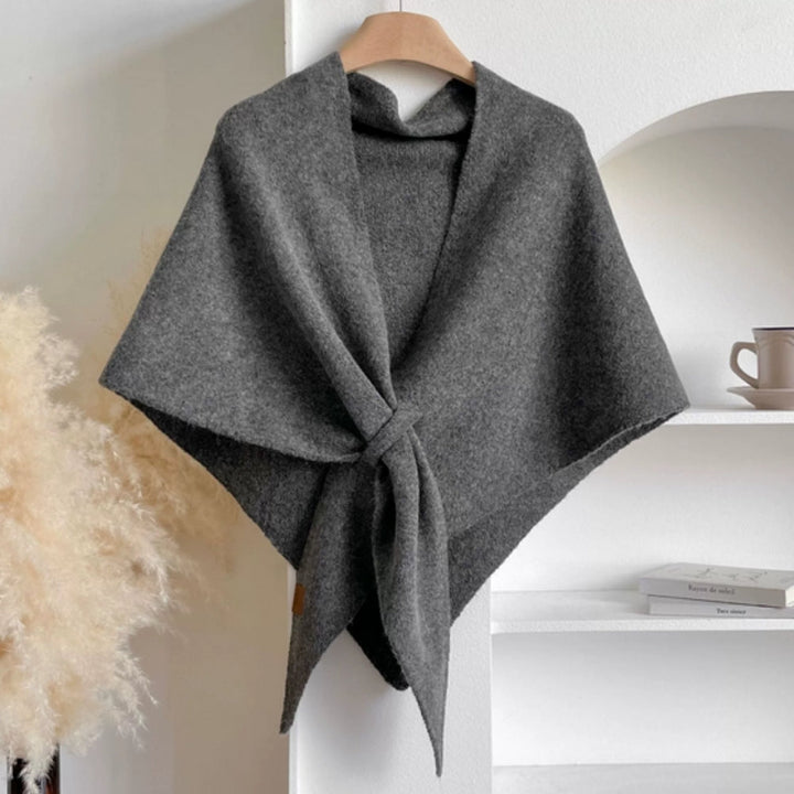 Lisslune | Triangle Soft Poncho Shawl Cape