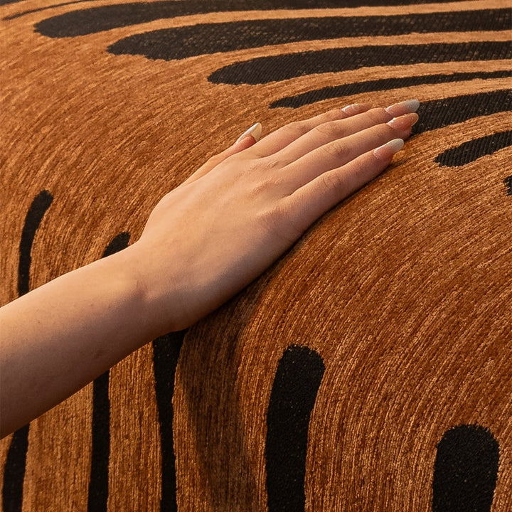 Lisslune | Tribal Geometric Chenille Sofa Cover