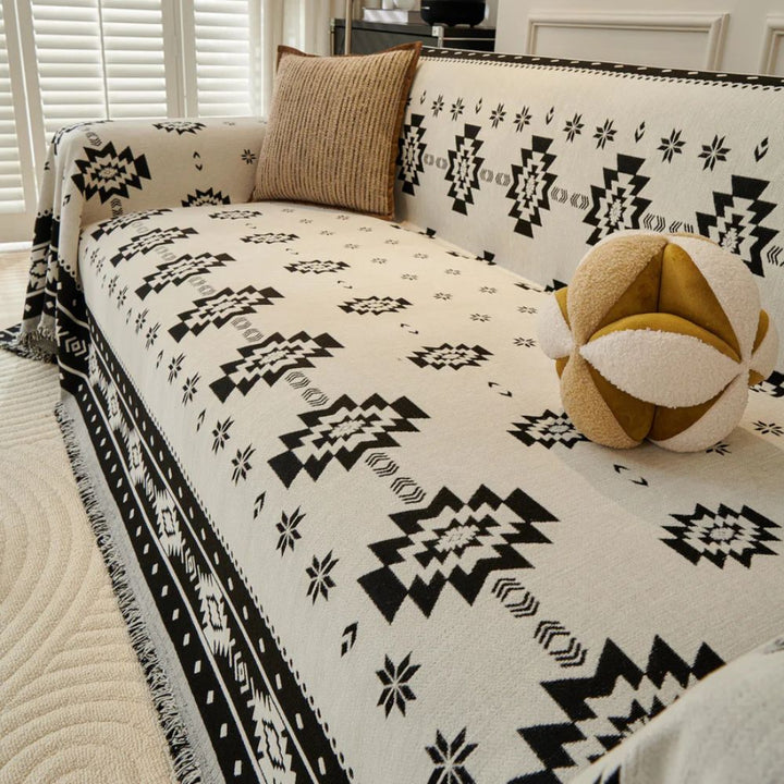 Lisslune | Tribal Harmony Reversible Sofa Cover