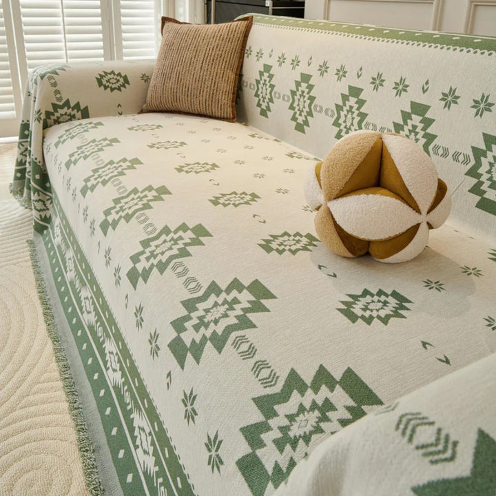 Lisslune | Tribal Harmony Reversible Sofa Cover