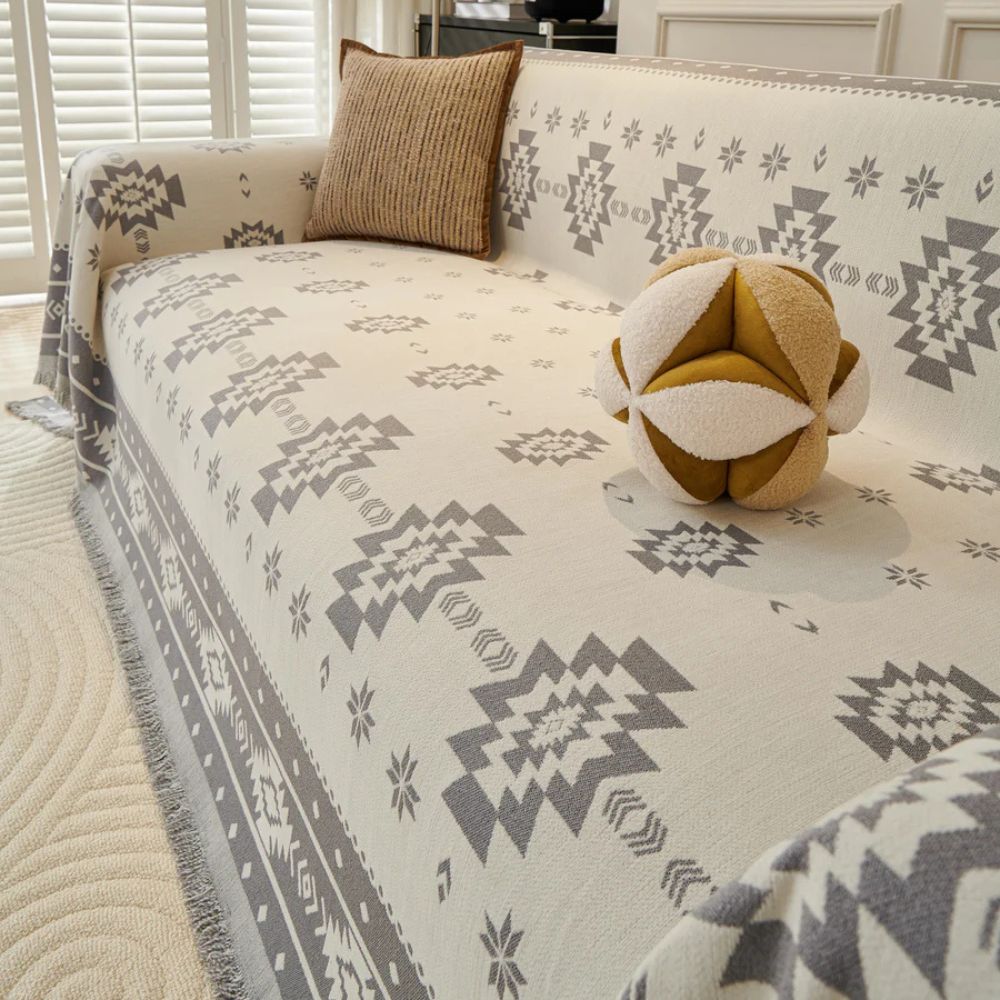 Lisslune | Tribal Harmony Reversible Sofa Cover