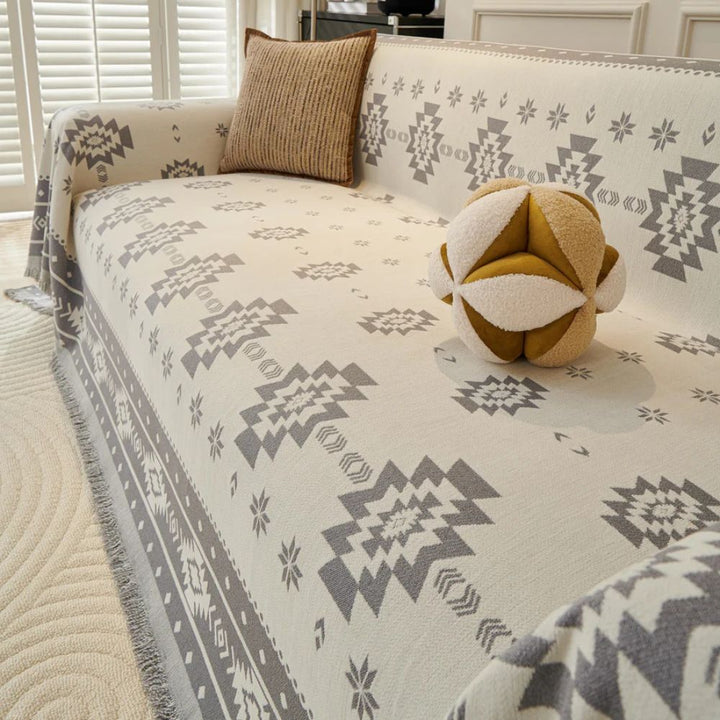 Lisslune | Tribal Harmony Reversible Sofa Cover