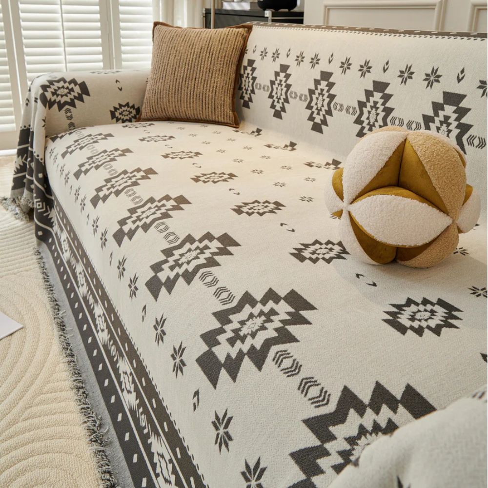 Lisslune | Tribal Harmony Reversible Sofa Cover