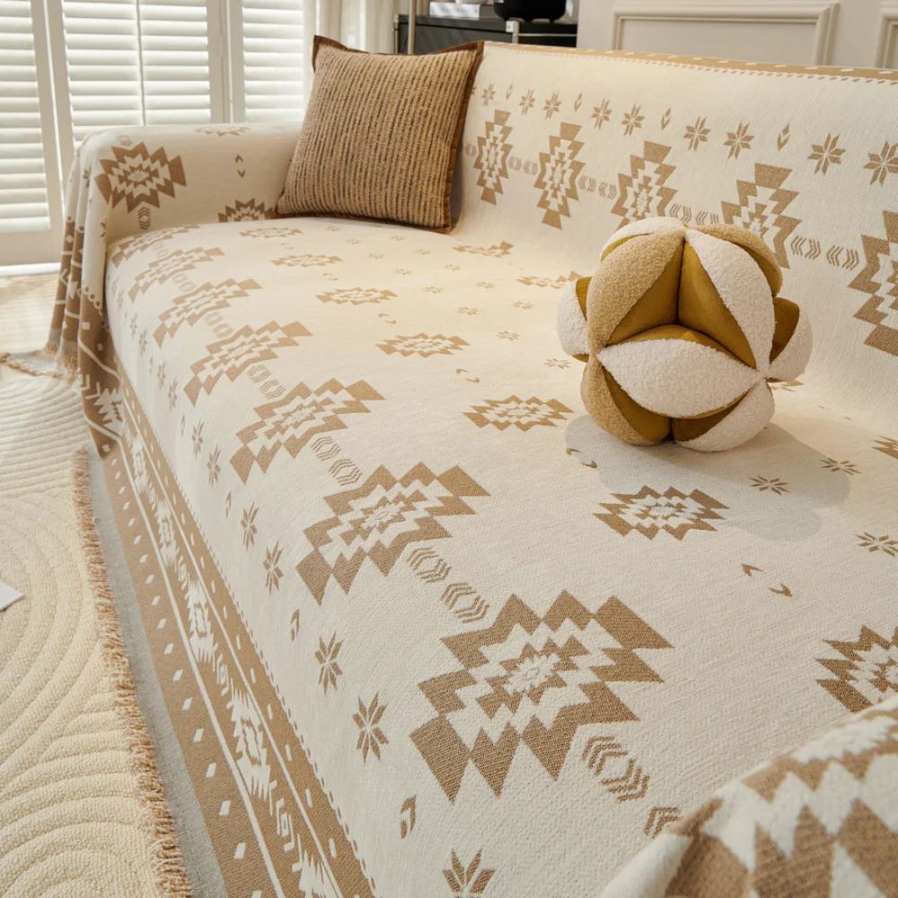Lisslune | Tribal Harmony Reversible Sofa Cover