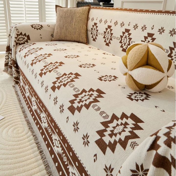 Lisslune | Tribal Harmony Reversible Sofa Cover