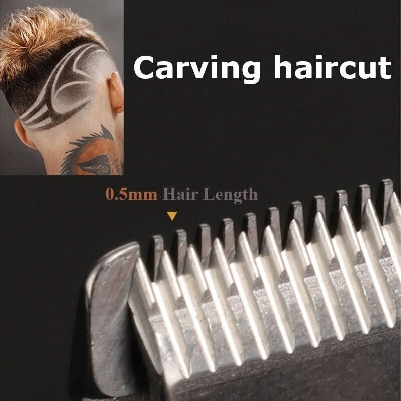Lisslune | Cordless hair trimmer with LED status display for precise styling