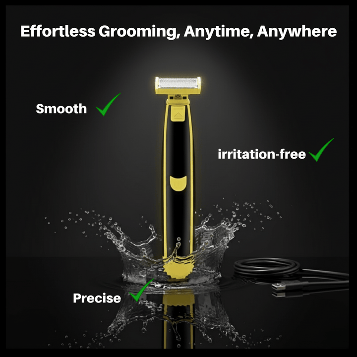 Lisslune | Wet & Dry Shaver for a smooth, skin-friendly shave