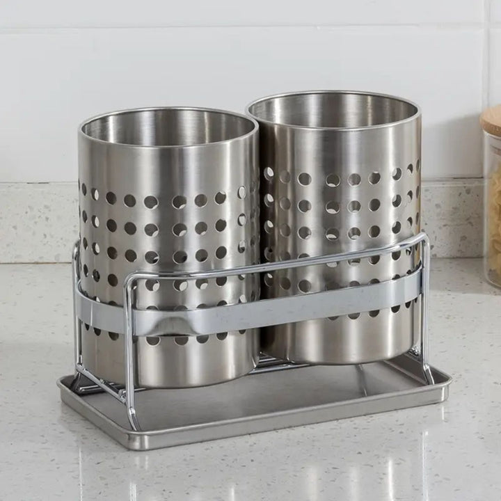 Lisslune | Trivent Stainless Kitchen Cutlery Organizer