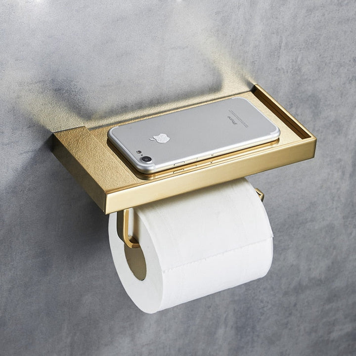 Lisslune | ShelfMate - Elegant toilet paper and storage holder