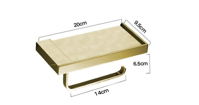 Lisslune | ShelfMate - Elegant toilet paper and storage holder