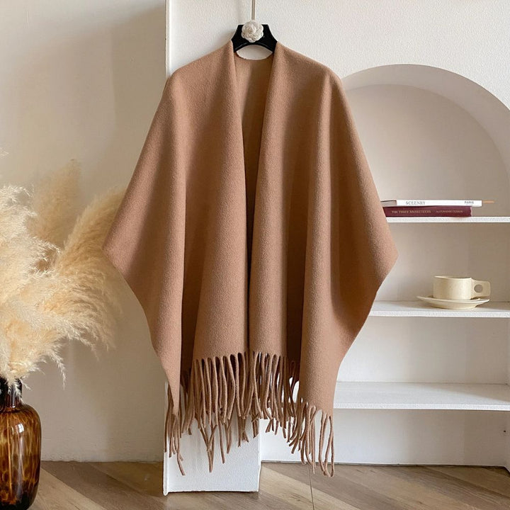 Lisslune | Twilight Chill Acrylic Poncho Shawl