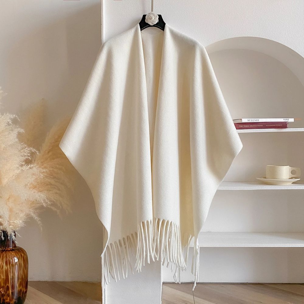 Lisslune | Twilight Chill Acrylic Poncho Shawl