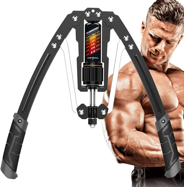 Lisslune | Adjustable Hydraulic Arm Trainer for Upper Body Training up to 200 kg