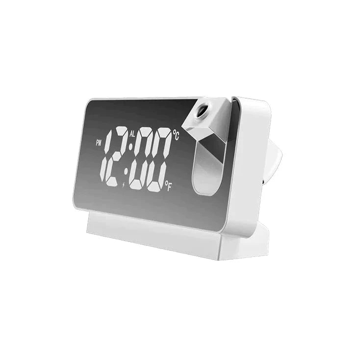 Lisslune | LumiTime Smart Projection Alarm Clock with LED Display – Stylish and Practical
