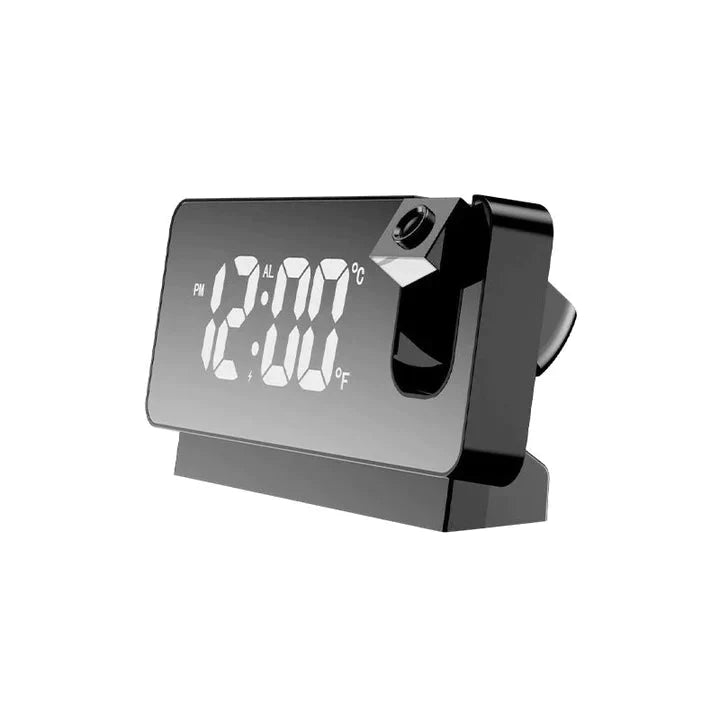 Lisslune | LumiTime Smart Projection Alarm Clock with LED Display – Stylish and Practical