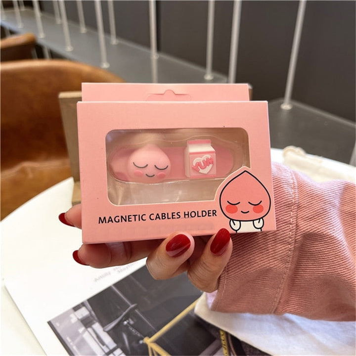Lisslune | Universal Cartoon Magnetic Cable Holder
