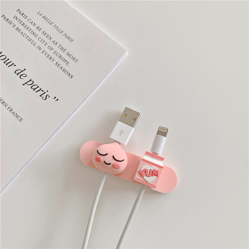 Lisslune | Universal Cartoon Magnetic Cable Holder