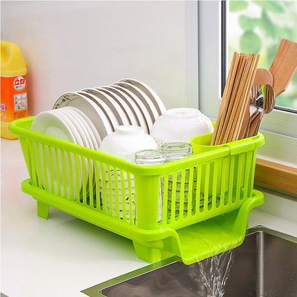 Lisslune | Kitchen Countertop Dish Drainer Rack