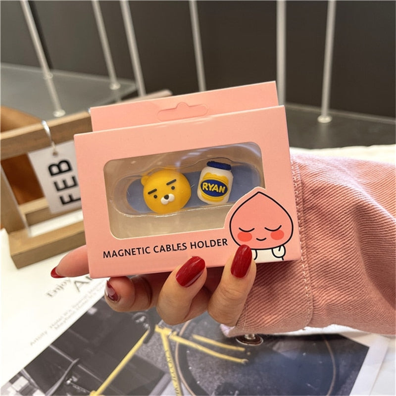 Lisslune | Universal Cartoon Magnetic Cable Holder