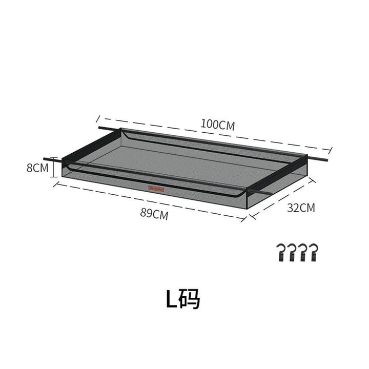Lisslune | Compact Folding Aluminum Camping Cooking Shelf and Organizer for Outdoor Fun
